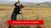 Çiftçilere 13 milyar TL ödendi