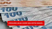 Emeklinin Ocak zammı için kritik rakam...