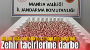 Zehir tacirlerine darbe: 86 bin 654 sentetik ecza hapı ele geçirildi