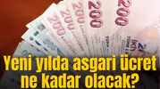 Yeni yılda asgari ücret ne kadar olacak?