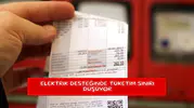 Elektrik desteğinde tüketim sınırı düşüyor