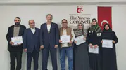 İlim Yayma Cemiyeti Manisa Şubesi’nden Gazze Hayır Çarşısı gönüllülerine teşekkür