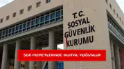 SGK hizmetlerinde dijital yoğunluk