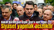 Bakan Kurum’dan Özgür Özel’e sert tepki: Siyaset yapmak acizliktir