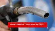 Akaryakıtta tabelalar değişti...