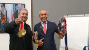77 yaşında milli sporcu Bıdı, sağlıklı yaşama ve spora dikkat çekti