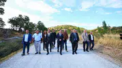 Manisa’da 12 mahalleyi birbirine bağlayan 46 kilometrelik yol yenilendi