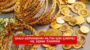 Ünlü uzmandan altın için çarpıcı yıl sonu tahmini