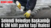 KİLİTLİ BETON PARKE TAŞI 8CM