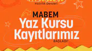 MABEM yaz kursu kayıtları başladı