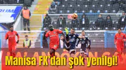 Manisa FK Erzurum’da dondu kaldı
