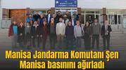 Manisa Jandarma Komutanı Şen Manisa basınını ağırladı