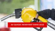 Bu ülkede akaryakıt daha ucuz