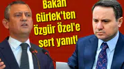 Bakan Gürlek'ten Özgür Özel'e sert yanıt!