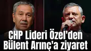 CHP Lideri Özel'den Bülent Arınç'a ziyaret