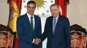 Cumhurbaşkanı Erdoğan, İspanya Başbakanı Sanchez'le görüştü