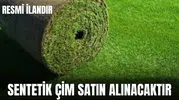 SENTETİK ÇİM SATIN ALINACAKTIR