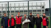 Manisa Amatör Spor Kulüpler Birliği’nden polislere karanfil