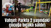 Vahşet: Parkta 2 yaşındaki çocuğa bıçaklı saldırı