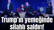 Trump’ın yemeğinde silahlı saldırı!