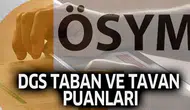 2025 DGS Taban ve Tavan Puanları ile Boş Kontenjanlar Açıklandı