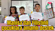 Manisa’dan Filistinli çocuklara anlamlı destek
