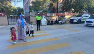 Alaşehir'de öğrenciler polis ve bekçilerle güvende