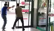 Otogarda uzman çavuş tehlike saçtı!