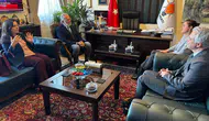 Yasemin Akıncılar Minguzzi, Yenişehirlioğlu’nu ziyaret etti