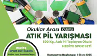 Yunusemre’de Okullar Arası Atık Pil Toplama Yarışması Başladı