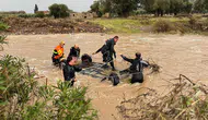 Foça’daki selde acı detay