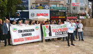 Manisa Emek Demokrasi ve Barış Platformundan Filistin’e destek
