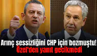 Arınç sessizliğini CHP için bozmuştu! Özel'den yanıt gecikmedi