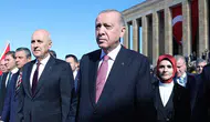 Cumhurbaşkanı Erdoğan Anıtkabir'de