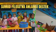 HACI HAMZA GÜLEÇYÜZ KUR’AN KURSU ÖĞRENCİLERİNDEN   SUMUD FİLOSU’NA ANLAMLI DESTEK