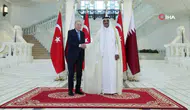 Cumhurbaşkanı Erdoğan Katar'da coşkuyla karşılandı