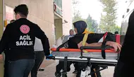 Fabrikada feci kaz! Makine motoru işçinin kafasına çarptı