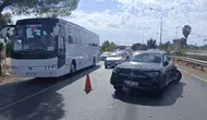 1 kilometrelik mesafede 12 araçlık 4 ayrı zincirleme kaza