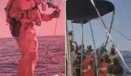Gazze'ye giden tek gemiye canlı yayında İsrail baskını