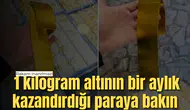 Rakam inanılmaz! 1 kilogram altının bir aylık kazandırdığı paraya bakın