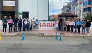 Alaşehir'de sağlık için yürüdüler