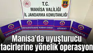 Manisa'da uyuşturucu tacirlerine yönelik operasyon