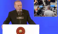 Gelen görüntüler Cumhurbaşkanı Erdoğan'ı mest etti