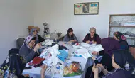 Saruhanlı’da Halk Eğitim Kurslarında kadınların emeği üretime dönüşüyor