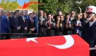Şehidin cenazesinde skandal!