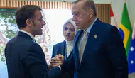 Cumhurbaşkanı Erdoğan ile Macron görüştü