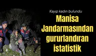 Manisa Jandarmasından gururlandıran istatistik