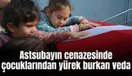 Kalbine yenik düşen astsubayın cenazesinde çocuklarından yürek burkan veda