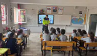 Jandarmadan öğrencilere trafik eğitimi