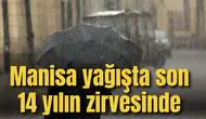 Manisa yağışta son 14 yılın zirvesinde